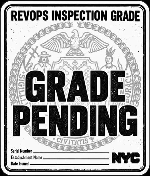 RevOps inspection grade pending